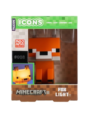 Lámpara de escritorio LED Minecraft Fox