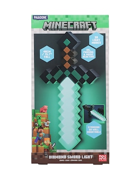 Lámpara de escritorio led Minecraft