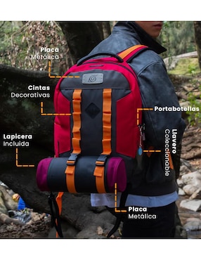 Mochila escolar Naruto Uzumaki Common Nation Modo Sabio unisex