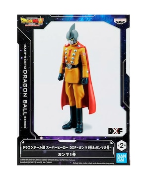 Figura de colección Dragon Ball Z Super Hero Gamma 1 collectors Banpresto