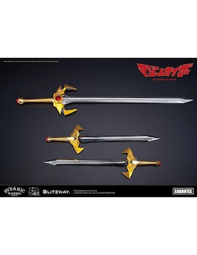 Figura de colección articulada Mazinger Z Blitzway con luz