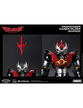 Figura de colección articulada Mazinger Z Blitzway con luz