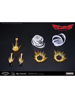 Figura de colección articulada Mazinger Z Blitzway con luz