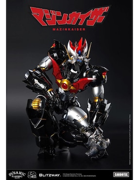 Figura de colección articulada Mazinger Z Blitzway con luz