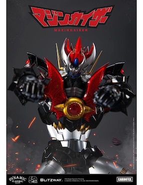 Figura de colección articulada Mazinger Z Blitzway con luz