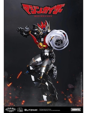 Figura de colección articulada Mazinger Z Blitzway con luz