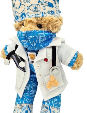 Peluche de Oso Queca Designs Hecho a mano de 35 cm