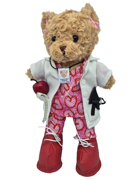 Peluche de Oso Queca Designs Hecho a mano de 34 cm