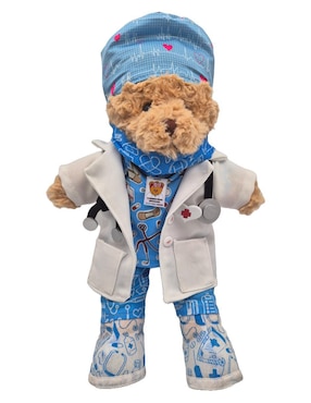 Peluche de Oso Queca Designs Hecho a mano de 34 cm