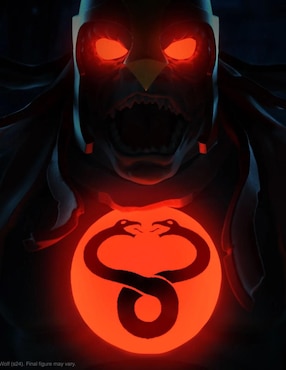 Figura de colección articulada Thundercats Mumm-Ra Super 7 con luz
