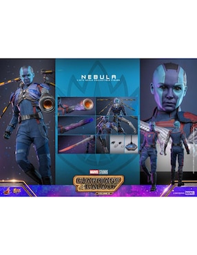 Figura de colección articulada Guardians of the Galaxy Vol. 3 Nebula Hot Toys
