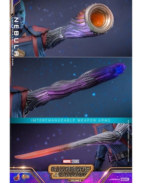 Figura de colección articulada Guardians of the Galaxy Vol. 3 Nebula Hot Toys