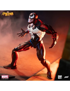Figura de colección articulada Marvel Spider Man Venom Mondo