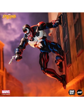 Figura de colección articulada Marvel Spider Man Venom Mondo