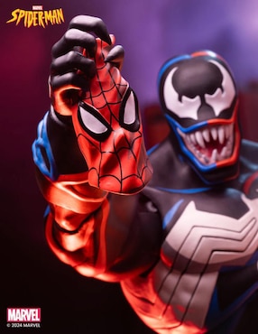 Figura de colección articulada Marvel Spider Man Venom Mondo