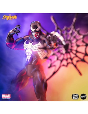 Figura de colección articulada Marvel Spider Man Venom Mondo