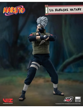 Figura de colección articulada Naruto Kakashi Hatake Threezero