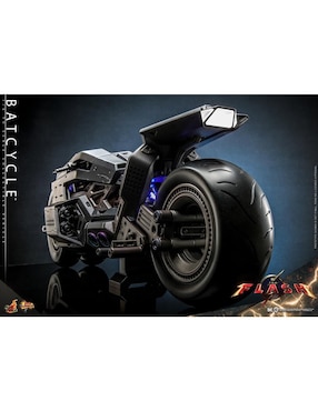 Set figuras acción articulada The Flash Batman Hot Toys con luz