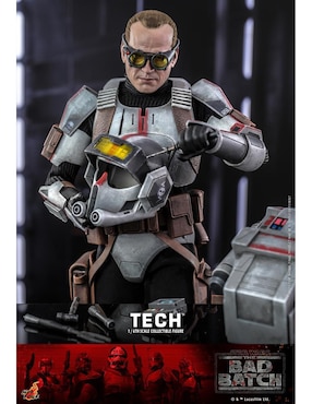 Figura de colección articulada Star Wars: The Bad Batch Tech Deck Hot Toys