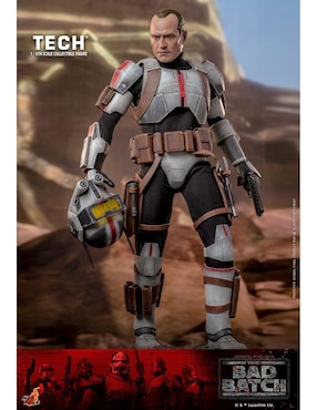 Figura de colección articulada Star Wars: The Bad Batch Tech Deck Hot Toys