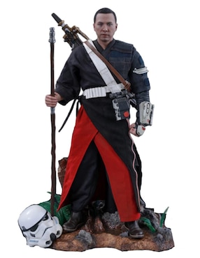 Figura de colección articulada Star Wars Rogue One Chirrut Imwe deluxe Hot Toys
