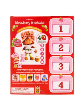Figura de colección articulada Strawberry Shortcake Rosita Fresita collectors Loyalheartdy
