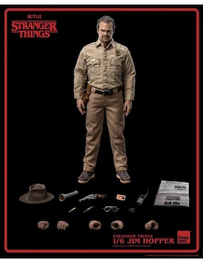 Figura de colección articulada Stranger Things Hopper Threezero