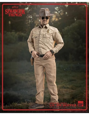 Figura de colección articulada Stranger Things Hopper Threezero