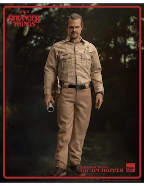 Figura de colección articulada Stranger Things Hopper Threezero