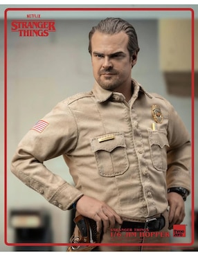 Figura de colección articulada Stranger Things Hopper Threezero