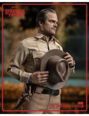 Figura de colección articulada Stranger Things Hopper Threezero