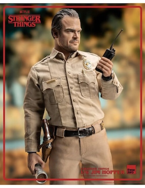 Figura de colección articulada Stranger Things Hopper Threezero