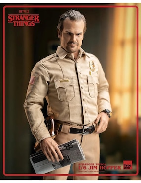 Figura de colección articulada Stranger Things Hopper Threezero