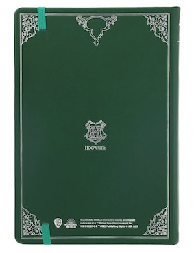 Cuaderno Redstring Slytherin a rayas y blanca