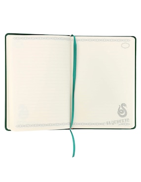 Cuaderno Redstring Slytherin a rayas y blanca