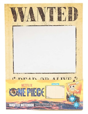 Cuaderno Redstring One Piece hoja rayada