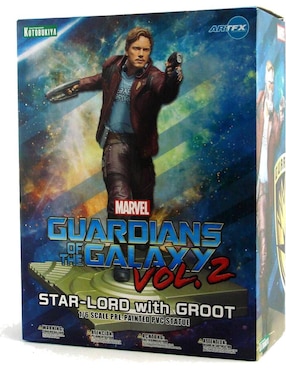 Estatua articulada Guardianes de la Galaxia Star-Lord especial Kotobukiya