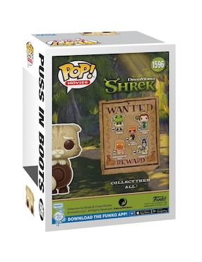 Funko POP Shrek Gato con botas