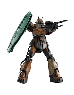 Figura de colección articulada Gundam Zaku II F Type Solari coleccionable Bandai
