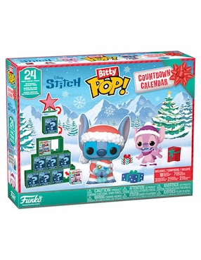 Calendario de adviento Funko POP! Biity Lilo & Stitch Stitch y Ángel
