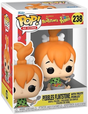 Funko Pop The Flintstones Pebbles Flintstone with Fruity Pebbles
