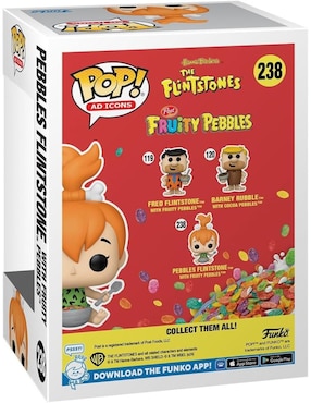Funko Pop The Flintstones Pebbles Flintstone with Fruity Pebbles