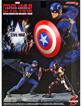 Estatua Captain America Civil War Capitan America Kotobukiya