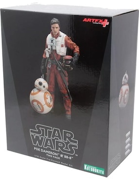 Set figuras acción Star Wars Poe Dameron Kotobukiya