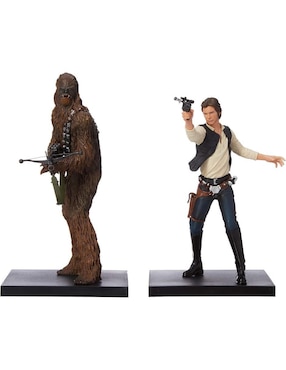 Set figuras acción Star Wars Han Solo & Chewbacca Kotobukiya