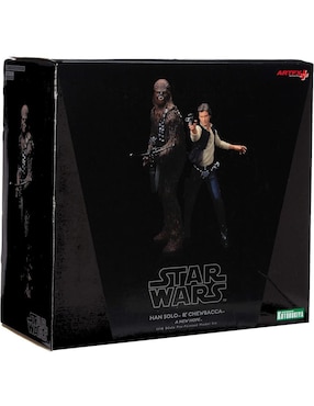 Set figuras acción Star Wars Han Solo & Chewbacca Kotobukiya