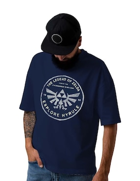 Playera Nintendo zelda cuello redondo para hombre