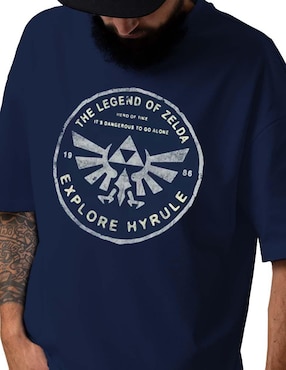 Playera Nintendo zelda cuello redondo para hombre