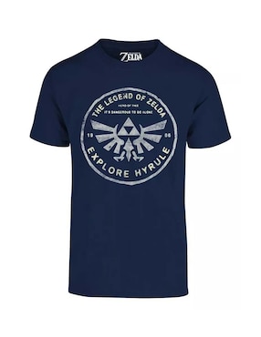 Playera Nintendo zelda cuello redondo para hombre