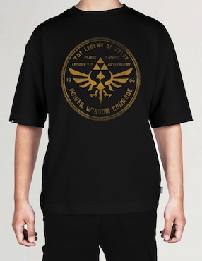 Playera Nintendo zelda cuello redondo para hombre